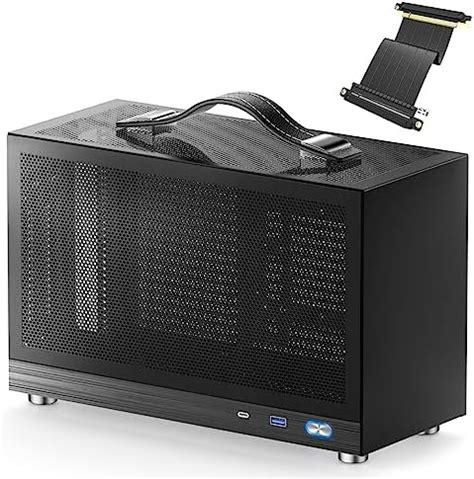 S300 - Mini-ITX PC Gaming Case - Front I/O USB 3.0 Type - C Port - SFX Power Supply 100-130mm ...