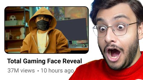 TOTAL GAMING AJJUBHAI FACE REVEAL REACTION - YouTube