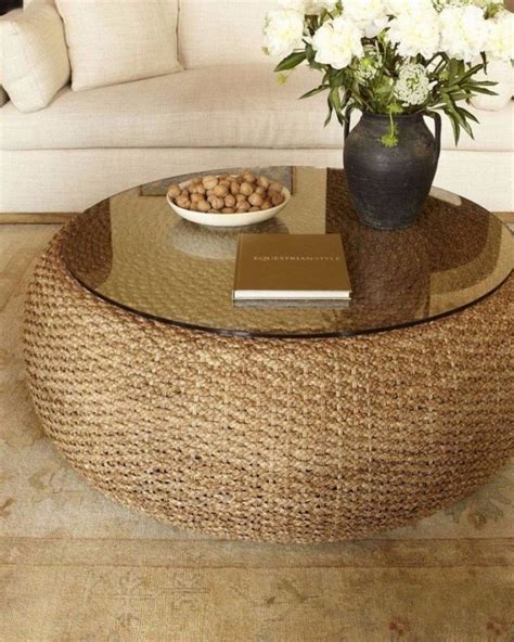 This Is Why Seagrass Coffee Table and Ottoman Is So Famous!