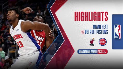 Miami Heat - Detroit Pistons Highlights 18/3 | FPT Play