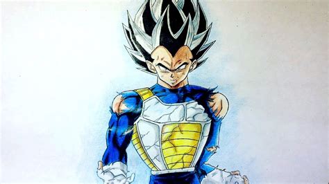 Cómo Dibujar a VEGETA ULTRA INSTINTO | How To Draw VEGETA ULTRA ...