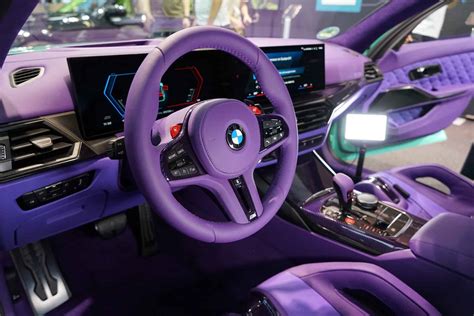 BMW M3 Touring In Mint Green With Purple Interior Looks Wild