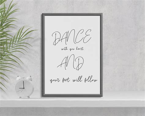 Dance wall art print | Etsy