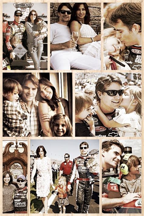 Awww. I love Jeff Gordon and his family! | Jeff gordon nascar, Jeff gordon, Nascar racing