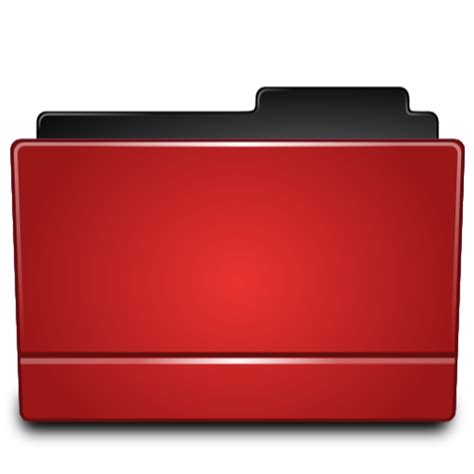 Folder red Icon Free Download as PNG and ICO, Icon Easy