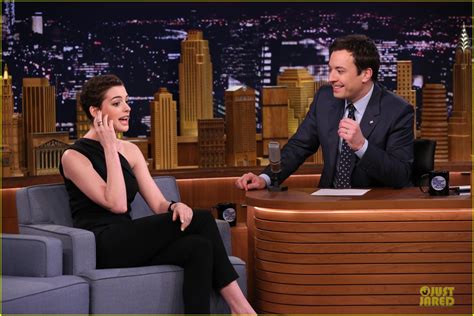 Anne Hathaway Sings Hip-Hop on 'Tonight Show' - Watch Now!: Photo 3087666 | Anne Hathaway Photos ...