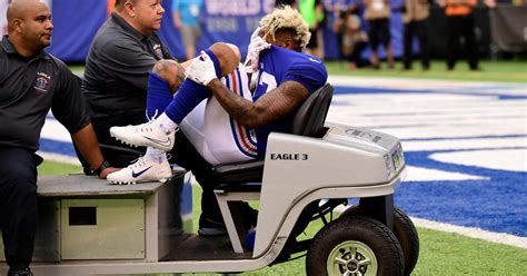 Report: Giants' Odell Beckham Jr. To Have Ankle Surgery This Week - CBS Sacramento