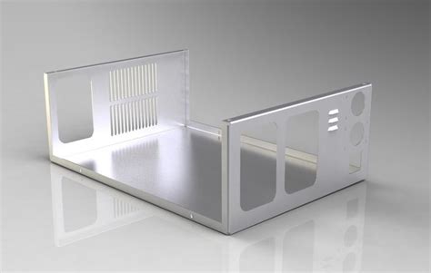 Sheet Metal Enclosure 3d Cad Models, Digital Signage, Metal Fabrication ...