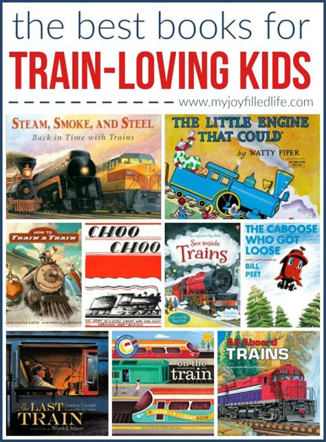 The Best Books for Train-Loving Kids - My Joy-Filled Life