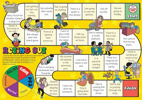 Social Skills: Set of 6 Board Games for Autism | Different Roads