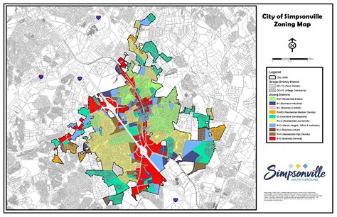 Zoning Map | Simpsonville South Carolina