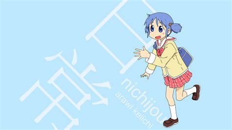 anime, minimalism, simple background, Nichijou, HD Wallpaper | Rare Gallery