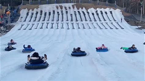 Snow tubing Camelback Resort PA - YouTube