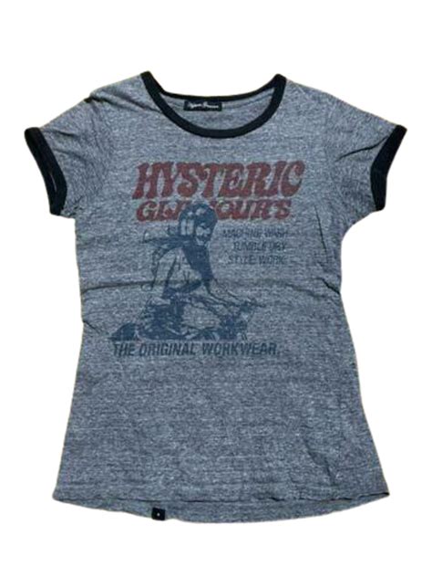 Hysteric Glamour Gray T-Shirt | WHAT’S ON THE STAR?