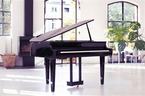 Yamaha CLP-765GP Clavinova Digital Piano with Bench (Black) - Marshall Music