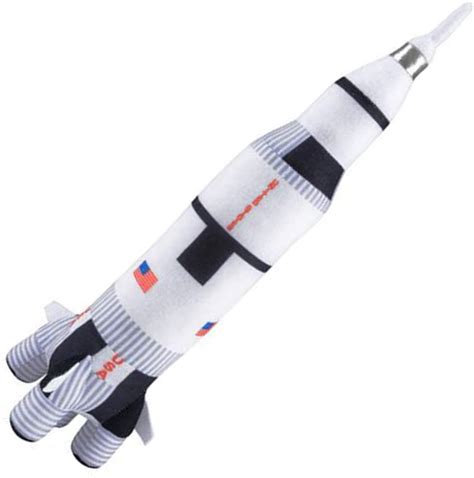 Cuddle Zoo 30" Saturn V Rocket Plush – Sloan Museum & Longway Planetarium