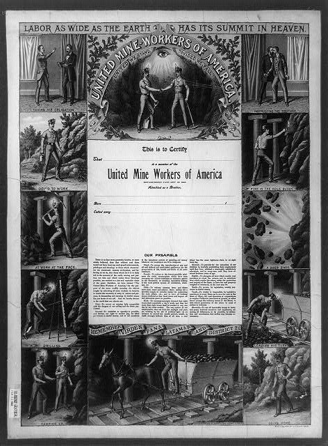 United Mine-Workers of America | Library of Congress