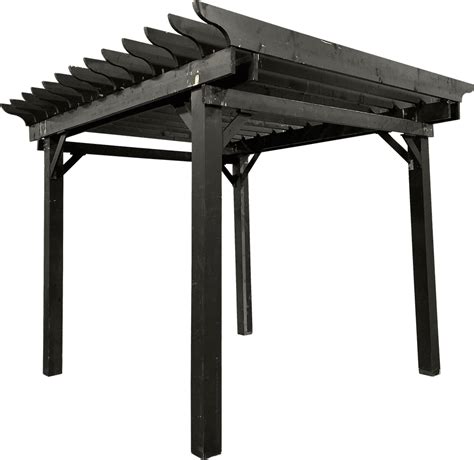 Black Wooden Pergola – Design with Revolution