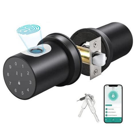 Q1 fingerprint spherical password intelligent door lock, keyless entry ...