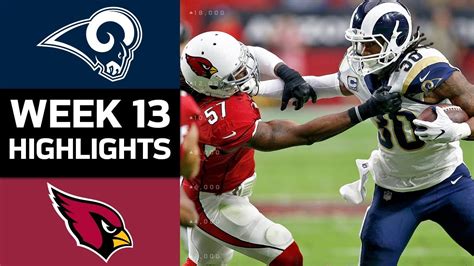 Rams vs. Cardinals | NFL Week 13 Game Highlights - YouTube