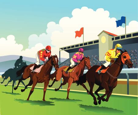 Horse Racing Clip Art, Vector Images & Illustrations - iStock