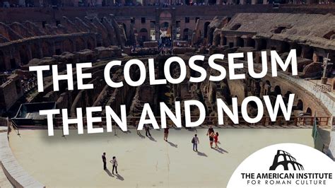 Colosseum Restoration Before And After