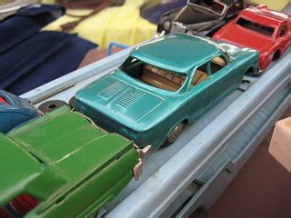 Tin Thunderbird and Corvair | Toys and stuff seen in the fle… | Flickr