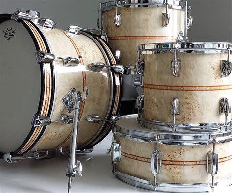 Custom Wood Grain Drum Wrap - Walopus Drum Wrap