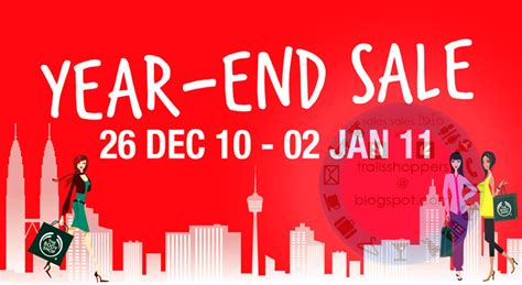 The Body Shop Year End Sale up to 50% : 26 December 2010 - 2 January 2011 - Trailsshoppers ...