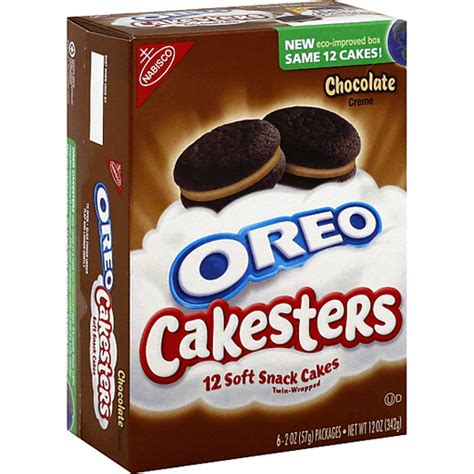 Oreo Cakesters Snack Cakes, Soft, Chocolate Creme | Cookies | Phelps Market