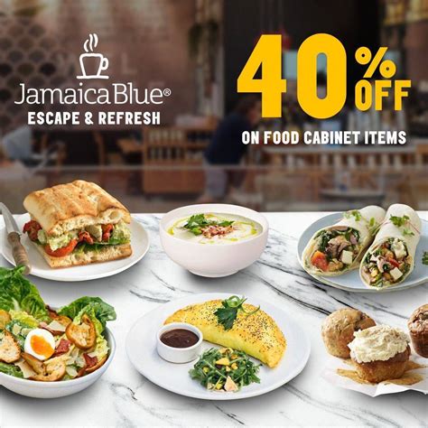 40% Off at Jamaica Blue at Sahara Centre