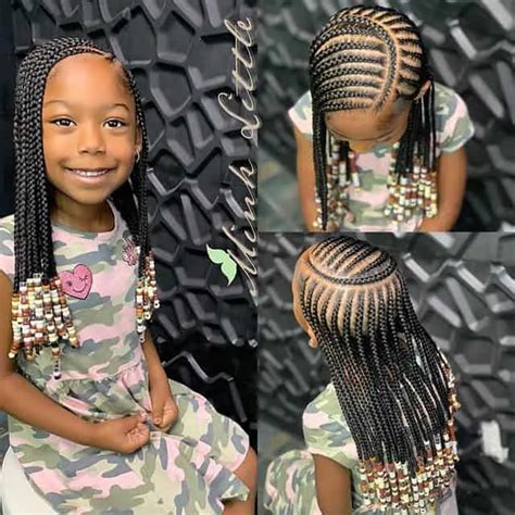 70 Super Cute Kids Braids With Beads Hairstyles For 2025