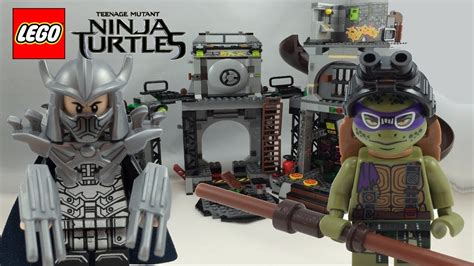 Building Toys Lego Teenage Mutant Ninja Turtles TMNT 79117 Lair ...