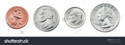 Quarter Dime Nickel Penny Most Common Stock Photo 1917136202 | Shutterstock