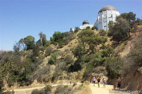 West Observatory Trail to Griffith Observatory | Hikespeak.com