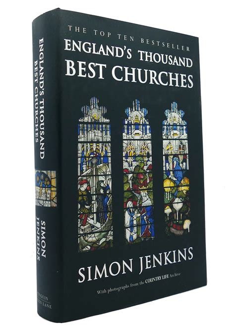 ENGLAND'S THOUSAND BEST CHURCHES | Simon Jenkins | reissue; Tenth Printing