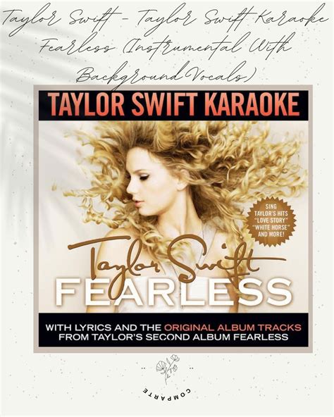 Taylor Swift - Taylor Swift Karaoke Fearless (Inst by MelanyComparte on DeviantArt