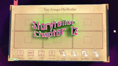 Storyteller Chapter 12 | Tiny avenges his brother | Tiny and Hatey wait ...