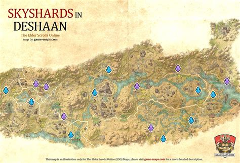 Deshaan Map - The Elder Scrolls Online (ESO)