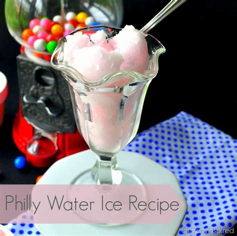 Homemade Traditional Philadelphia Water Ice Recipe