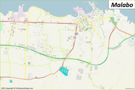 Malabo Map | Equatorial Guinea | Detailed Maps of Malabo