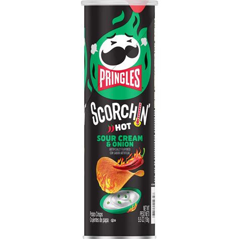 Pringles® Scorchin' Sour Cream & Onion Crisps