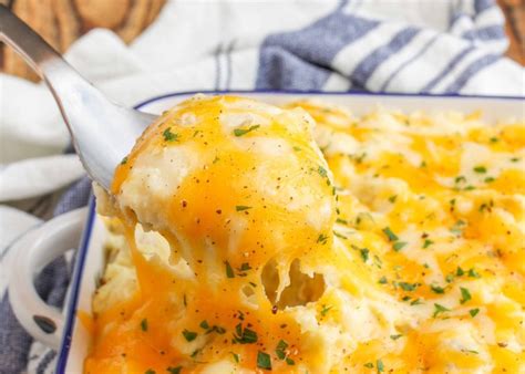 Cheesy Mashed Potatoes - Vegetable Recipes