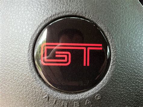 Ford steering wheel emblem