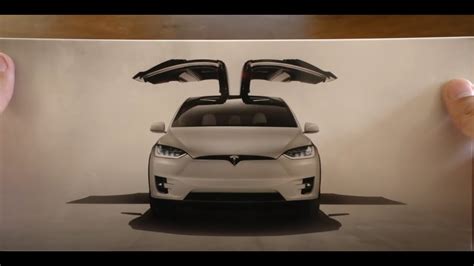 Unboxing and Review of the Official Tesla Model X 1:18 Scale Model Toy ...