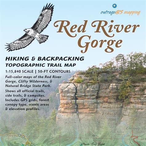 Red River Gorge Backpacking Map