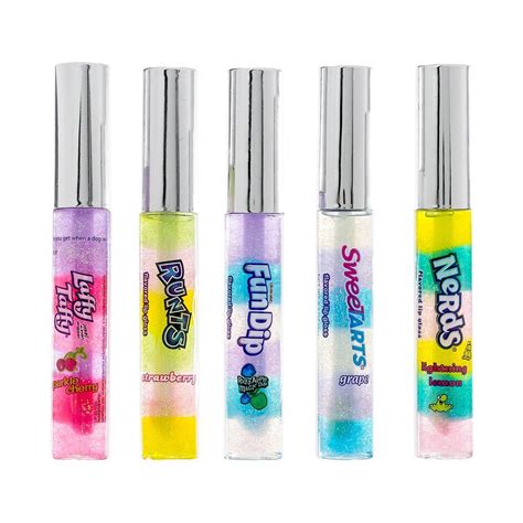 Wonka Candy Flavored Lip Gloss Box Set Of 5 Nerds Runts Laffy Taffy – Undead Inc