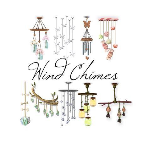 Wind Chime Clip Art Windchime Clipart Clip Art Lights | Etsy