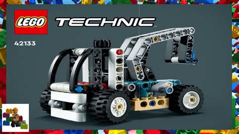 LEGO instructions - Technic - 42133 - Telehandler (Model B) - YouTube