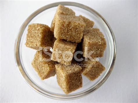 Demerara Brown Sugar Cubes In Bowl Stock Photo | Royalty-Free | FreeImages